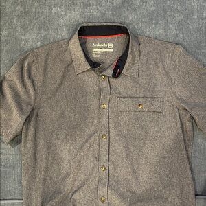 Avalanche Men's Charcoal Button Down Shirt